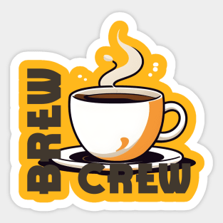 Brew Crew Sticker